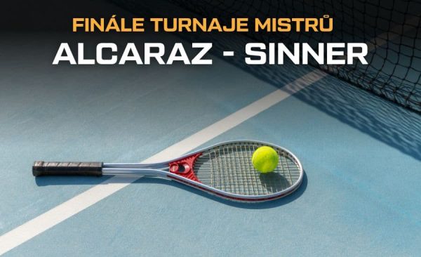 Alcaraz – Sinner živě |16.11.| finále Turnaje mistrů live stream zdarma, bilance, kurzy