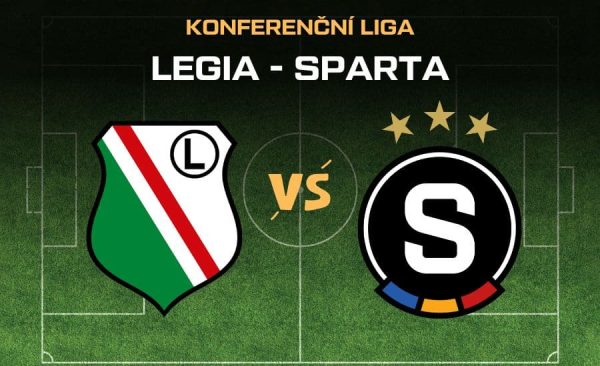 Legia – Sparta živě |27.11.| Kde sledovat 4. kolo Konferenční ligy zdarma, TV přenos, sestavy, kurzy