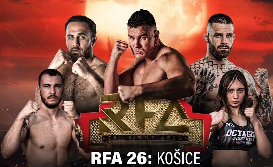 RFA 26 Košice - výsledky, program, fight card 1 RFA 26
