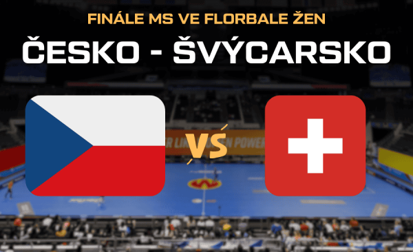 Finále MS florbal: Česko – Švýcarsko |14.12.| live stream zdarma, TV přenos a nejlepší tipy