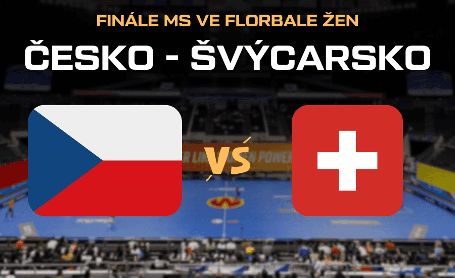 Česko - Švýcarsko Finále MS ve florbale žen
