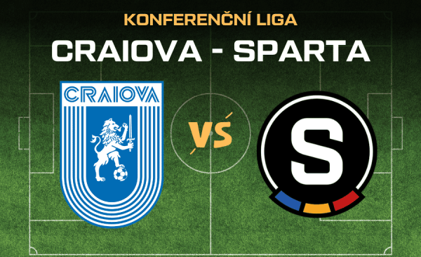Fotbal živě: Universitatea Craiova – Sparta Praha |11.12.| Kde sledovat 5. kolo Konferenční ligy zdarma, sestavy a nejlepší tipy