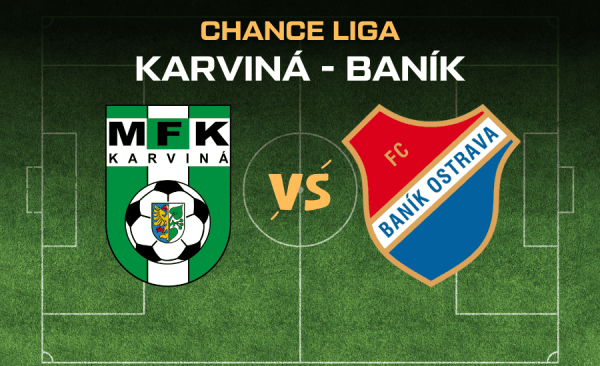 Karviná – Baník |7.12.| live stream zdarma na Chance Ligu, TV přenos, sestavy a TOP kurzy