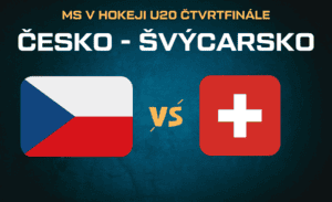 Hokej U20 Česko - Švýcarsko