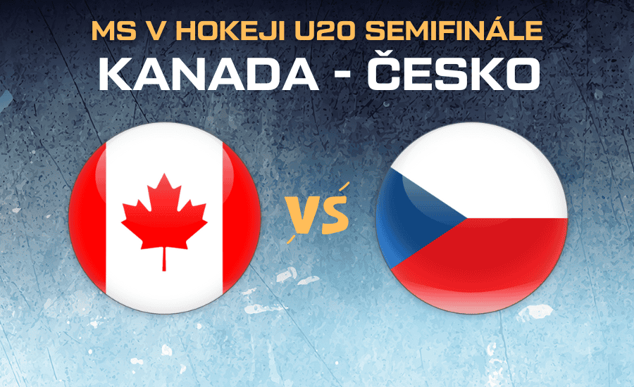 Kanada - Česko MS v hokeji U20 semifinále