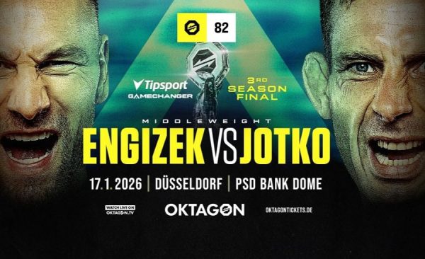 Oktagon 82 Düsseldorf: vítězem Tipsport Gamechangeru je Jotko!